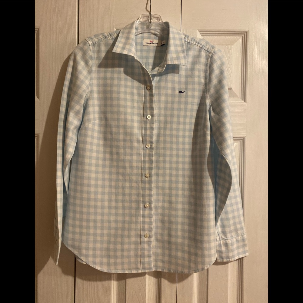 Vineyard Vines Gingham Button Down Shirt
